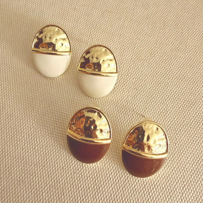 Aretes Esmaltados Colores