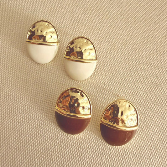 Aretes Esmaltados Colores