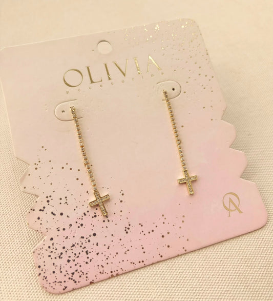 Aretes de fiesta largos 1