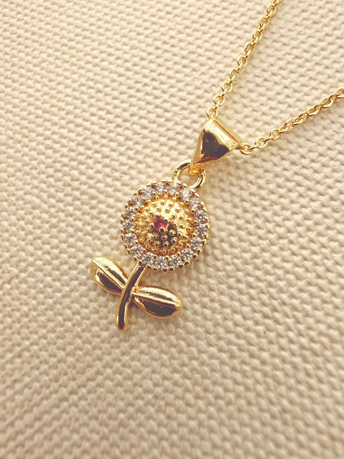 Set collar Girasol