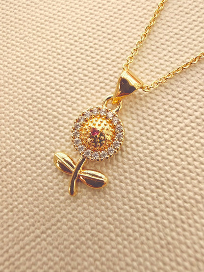 Set collar Girasol