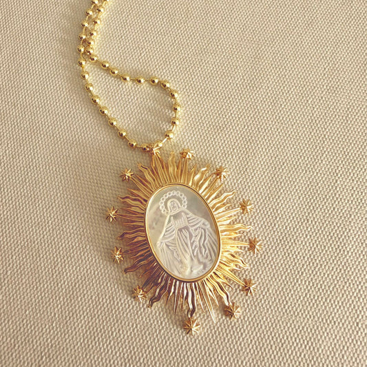 Medalla Virgen 12 Estrellas