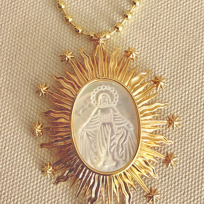 Medalla Virgen 12 Estrellas